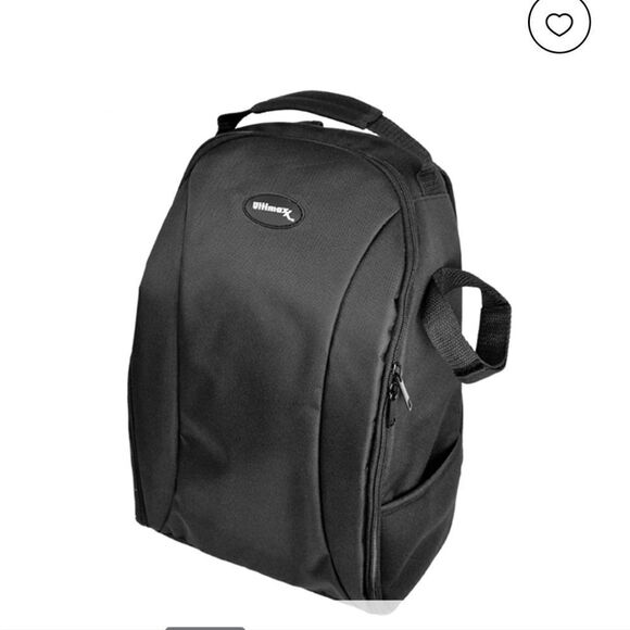 NWT, CAMERA BACKPACK. this bag is also complete with tripod. BY ultimaxx. Black - Picture 1 of 16